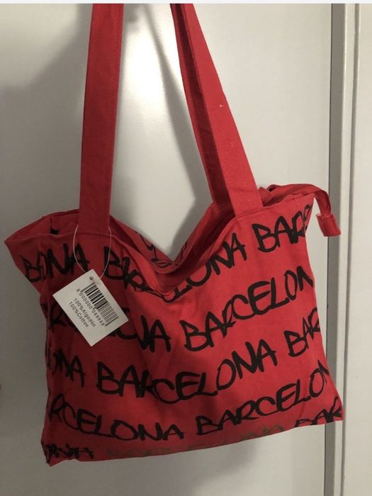 Сумка котон. Barcelona