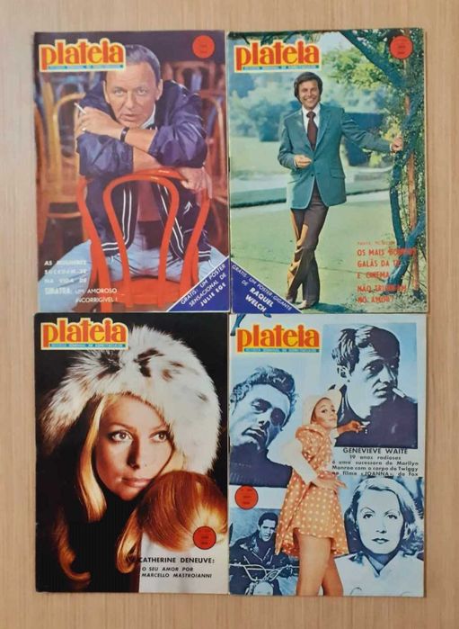 Revistas Plateia de 1971 a 1972 (Lote 6)