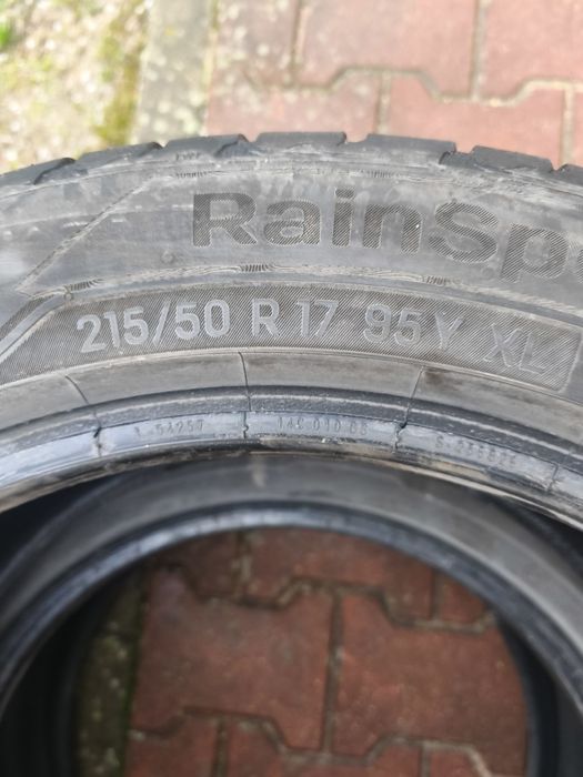 Opony letnie Continental RainSport 215/50/17