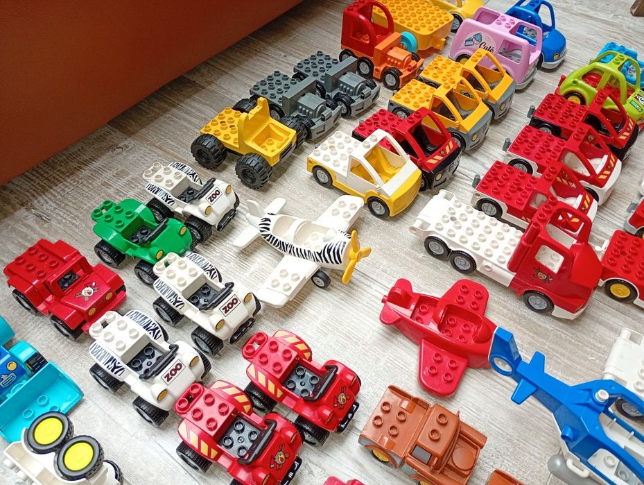 10 zł sztuka pojazdy lego duplo