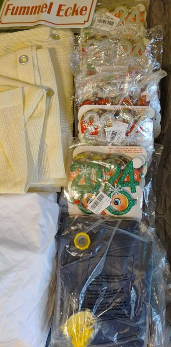 ZESTAW TEKSTYLIÓW art. domowe powystawowe używane uszkodzone s952