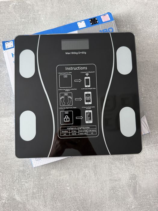 Смарт-ваги Wear Fit QRFT-01 Bluetooth 180kg розумні ваги