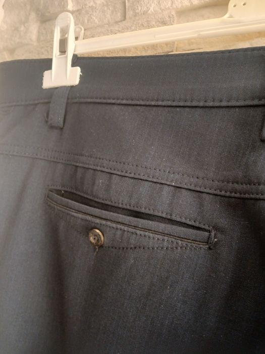Spodnie granatowe XL. (53-56cmx2 pas)