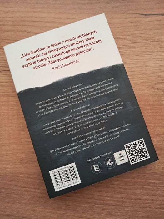 Książka "Krok za Tobą" - Lisa Gardner