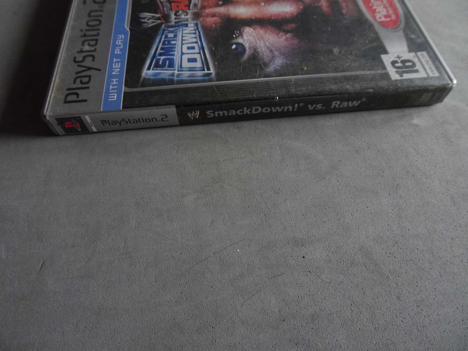 Jogo Playstation 2 PS2 - Smack Down Vs Raw