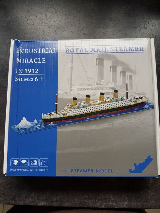 Klocki Titanic nie LEGO 1850 el.