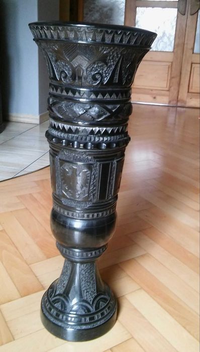 Duży wazon z węgla wysokość 65 cm