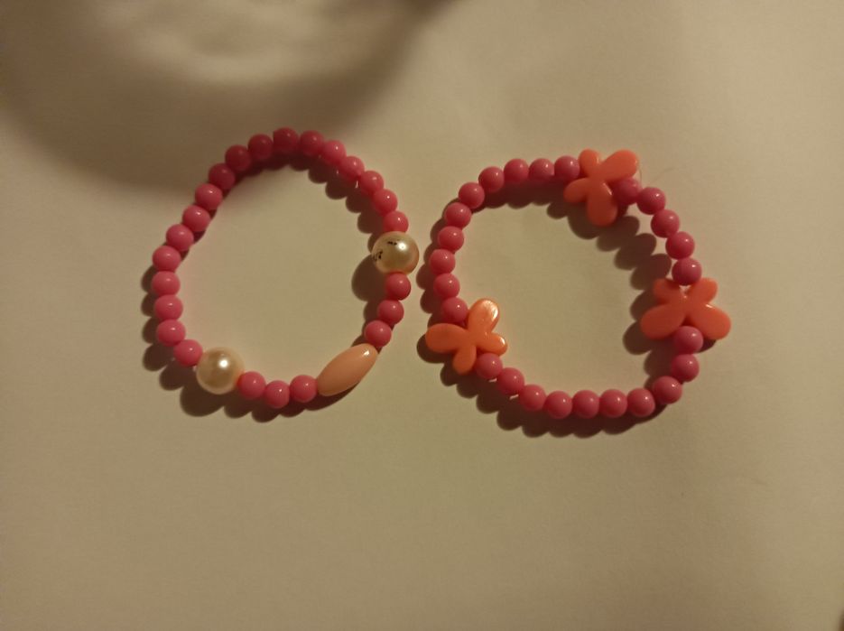 Dwie bransoletki hadmade