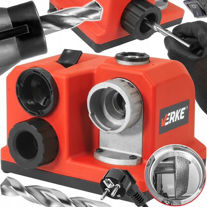 Ostrzałka do ostrzenia wierteł elektryczna  WIERTEŁ 3-13 MM 80W