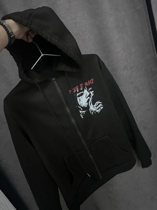 Y2K Zip hoodie street style opium