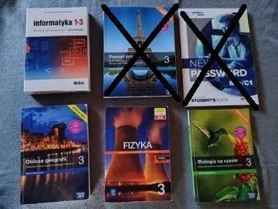 Podręczniki klasa 3 LO