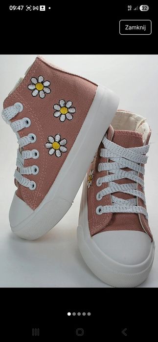 Trampki dla dziewczynki  26