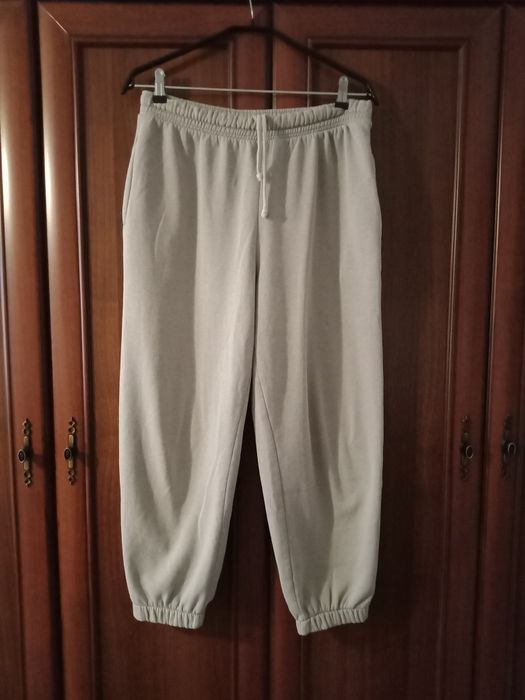 Spodnie dresowe joggery marki H&M rozm S,68% bawełny