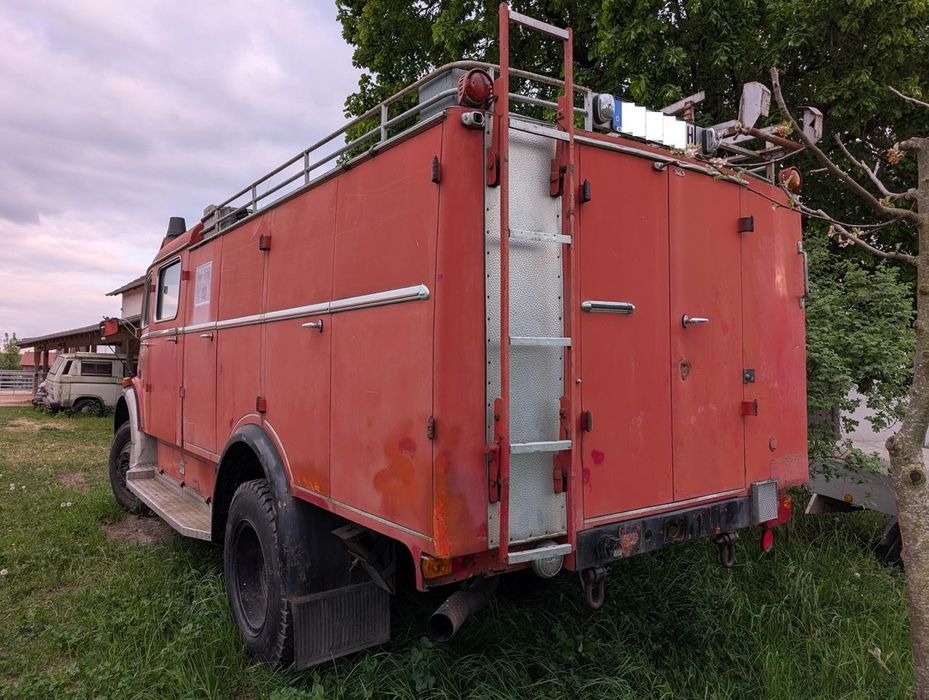 Mercedes-Benz Rundhauber LAF 1113 4x4 Fire Truck