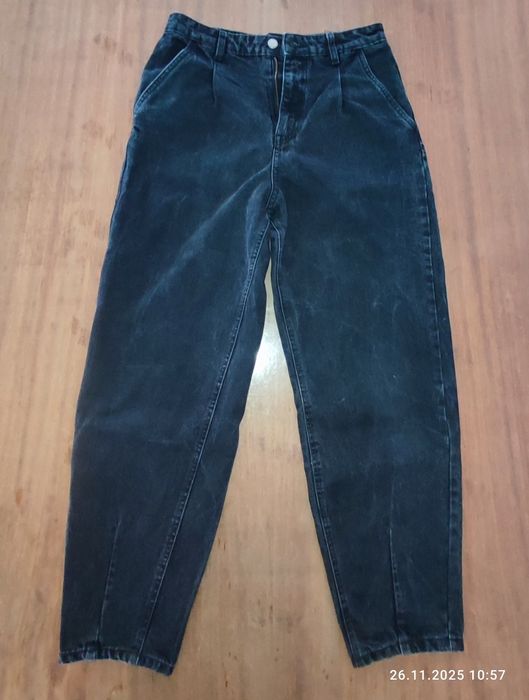 Чорні джинси МОМ