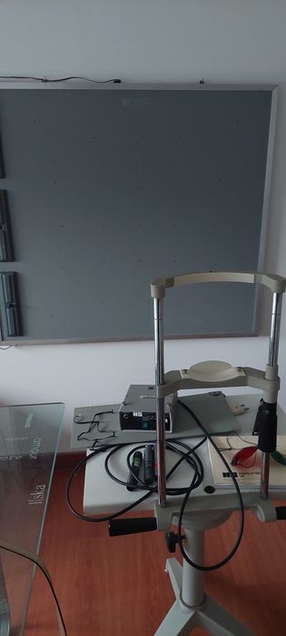 TesCortina de Hess.Teste de observação oftalmologico