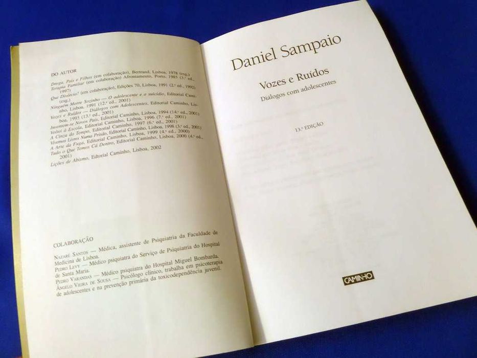 VOZES E RUÍDOS
de Daniel Sampaio