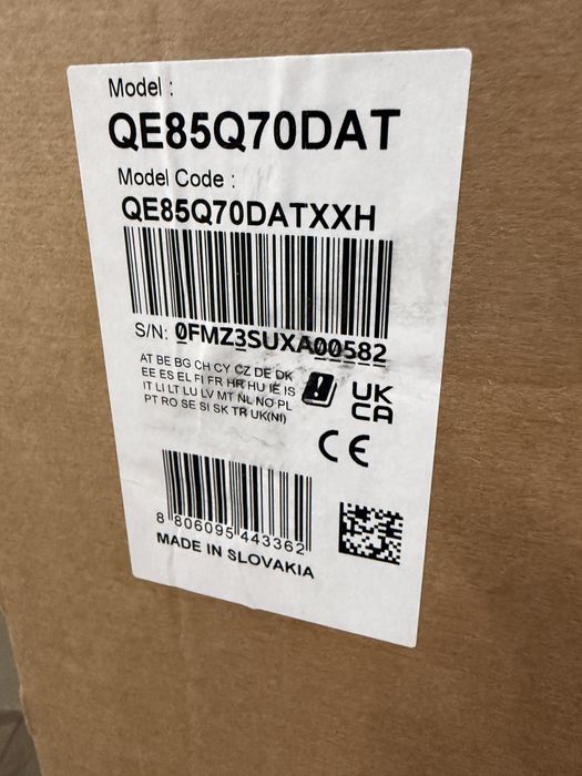 Телевізор Samsung QLED QE-85Q70D, 75Q70D, 65Q70D, 55Q70D