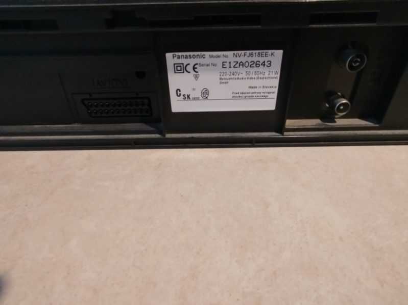 Odtwarzacz VHS panasonic