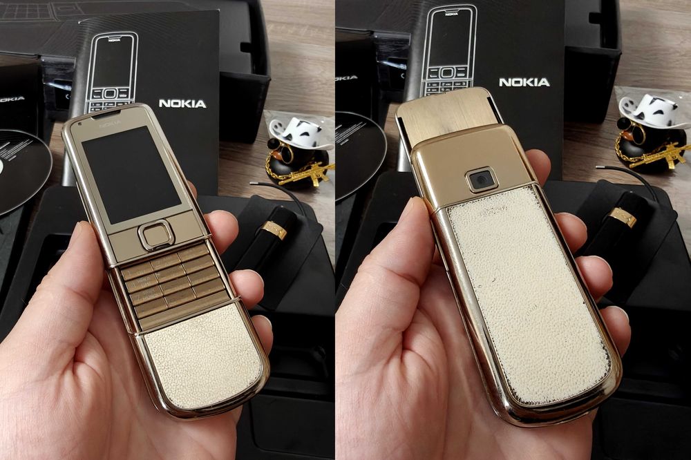 NOKIA 8800 GOLD ARTE - телефон premium-класса ! 100% Оригинал !
