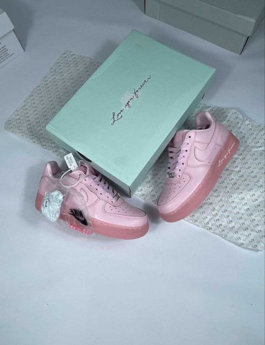 [БЕЗ ПЕРЕДПЛАТ] Кросівки Nike Air Force 1 Nocta Pink форси нокта найк