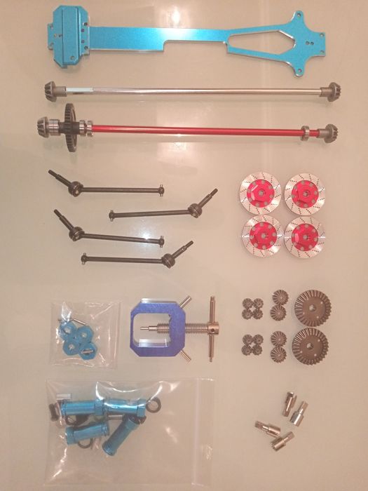Запасные части для Rc wltoys 144001 144002 124017 124007