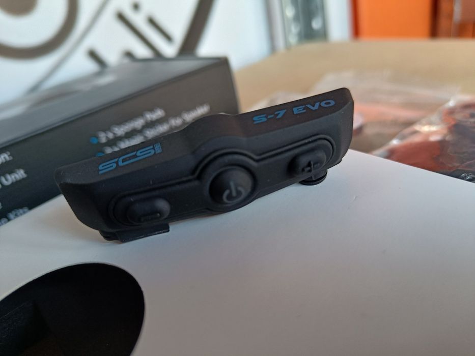 Interkom motocyklowy SCS S-7 Evo Bluetooth