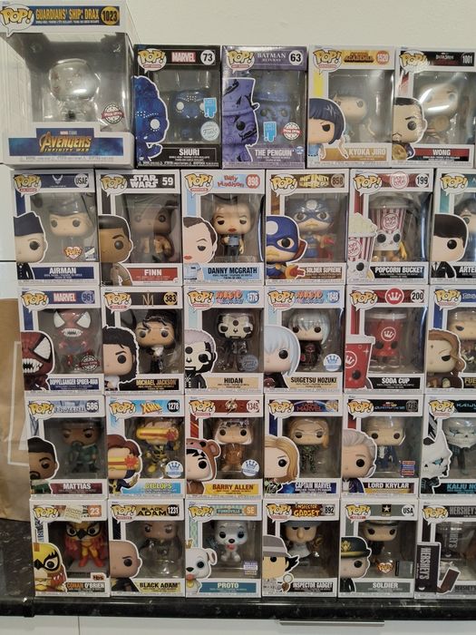 Funko pop variados originais