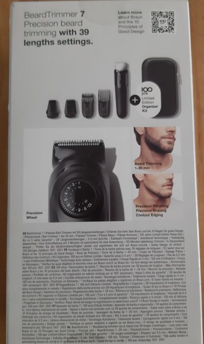Aparador de barba e cabelo novo
