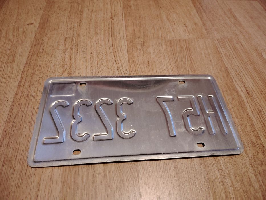 Tablica rejestracyjna z USA Illinois