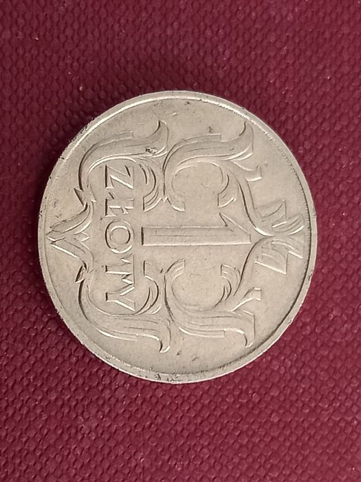 Moneta 1 zl 1929 r