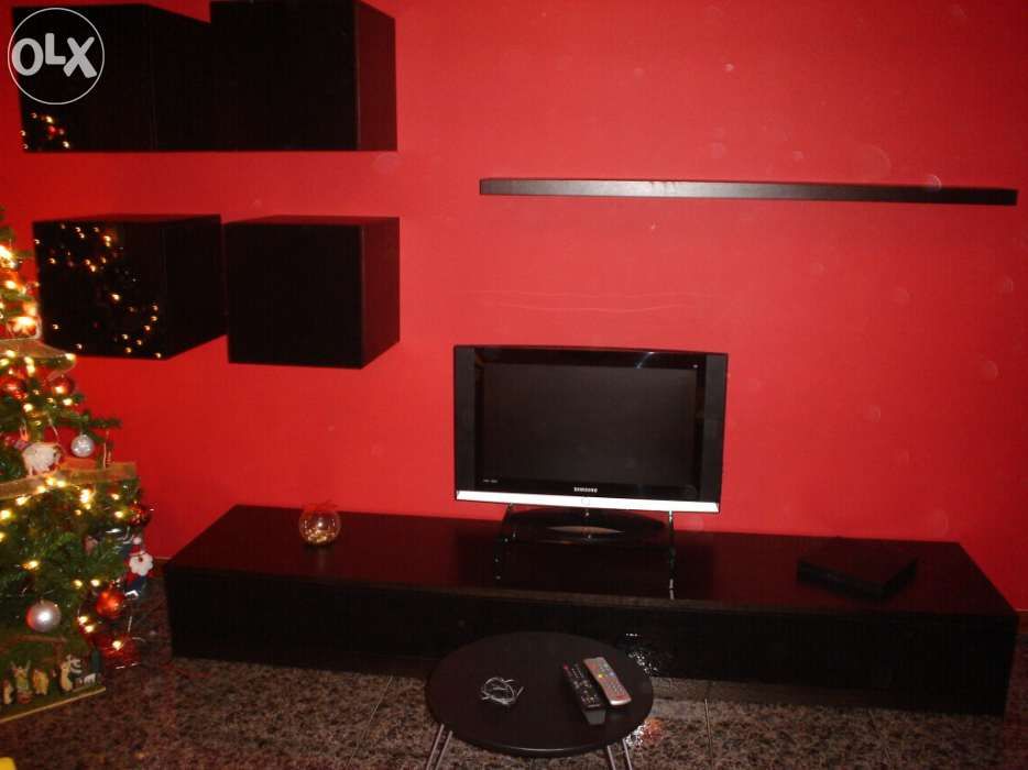 Sala de Estar Antarte Lis - Módulos Cubo Suspensos