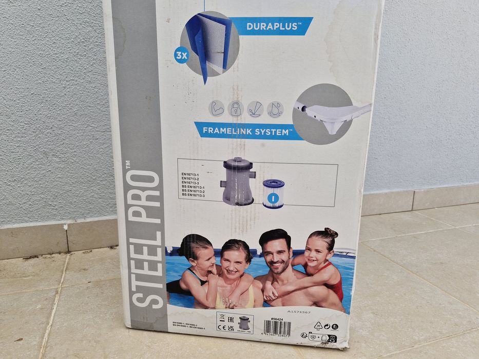 Piscina bestway steel pro 4.00m x 2.11m