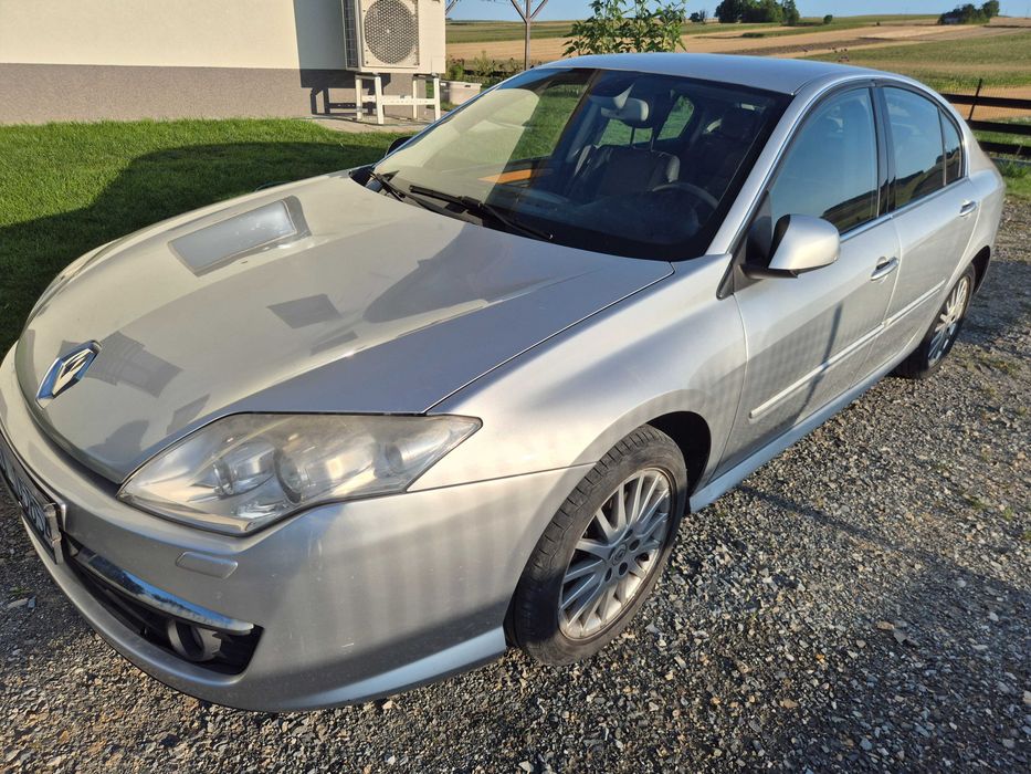 Renault Laguna 2.0 Turbo 170KM z instalacją LPG, skórzana tapicerka, grzane fotele w bogatej wersji wyposażenia initiale