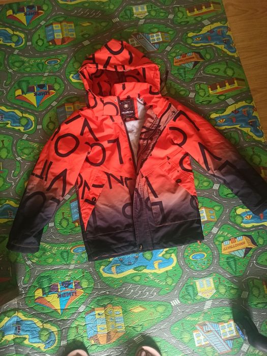 Демісезонна тепла куртка 146-152 теплая демисезонная