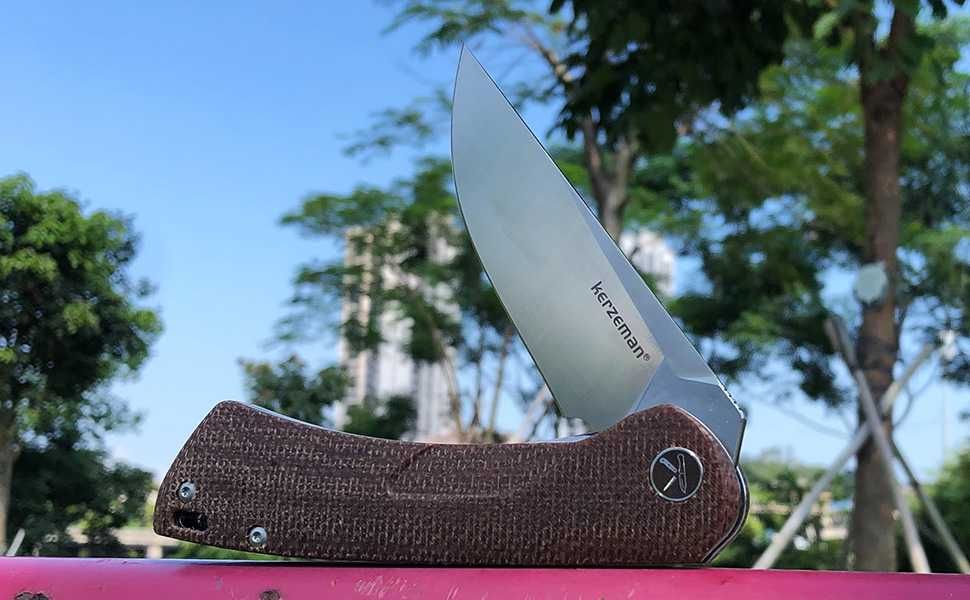 Складний ніж Kerzeman KZ628. micarta. складной нож премиум класса