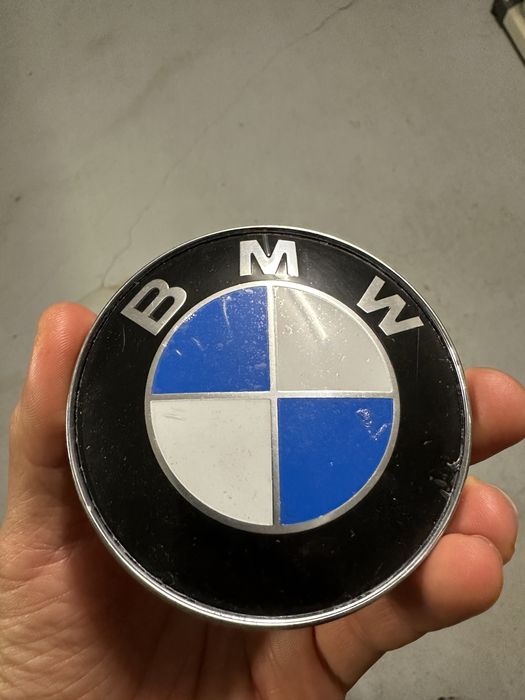 Emblema/Simbolo BMW 82mm (novo com adesivo)