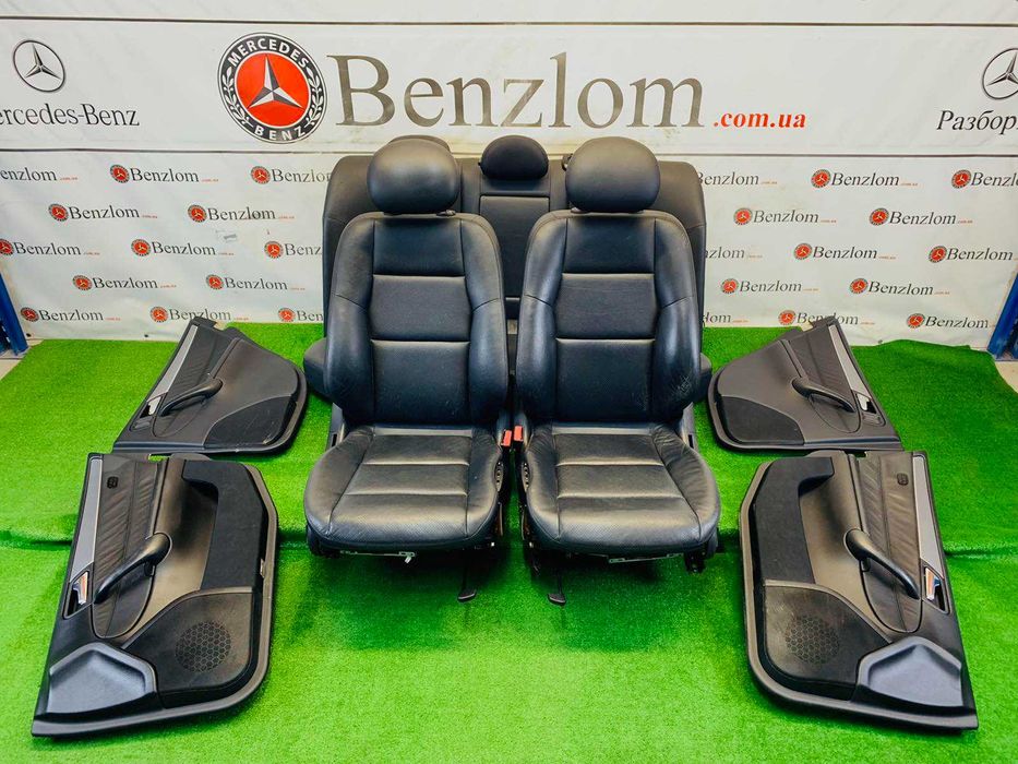 Салон шкіряний комплект сидіння Mercedes W203 204 207 209 210 211 212