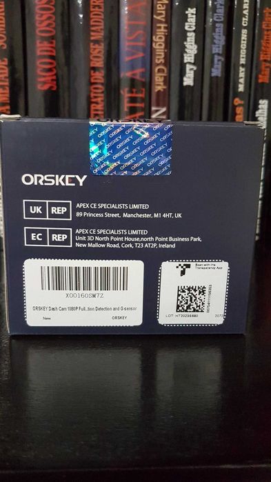 Câmara de vídeo para carro (Dash camera)1080P Full HD