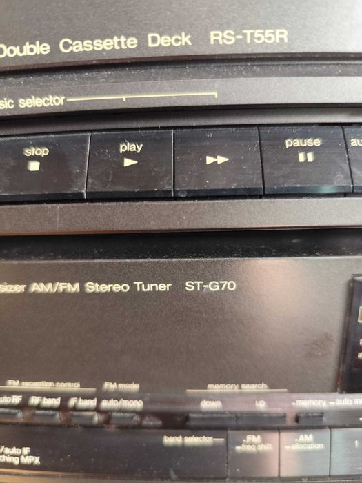 Zestaw Technics Kenwood Sony Yamaha