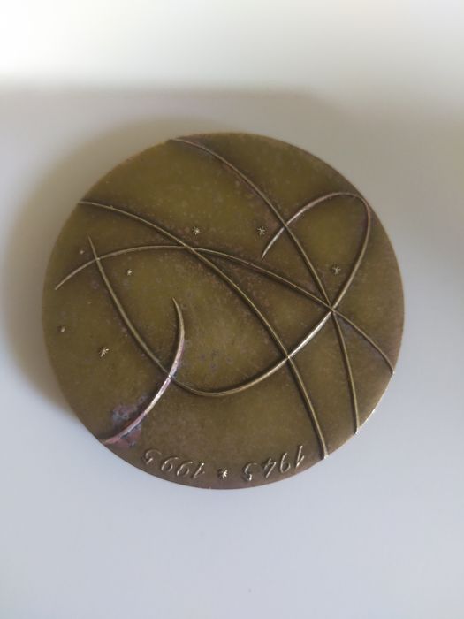 Medalha comemorativa em bronze
