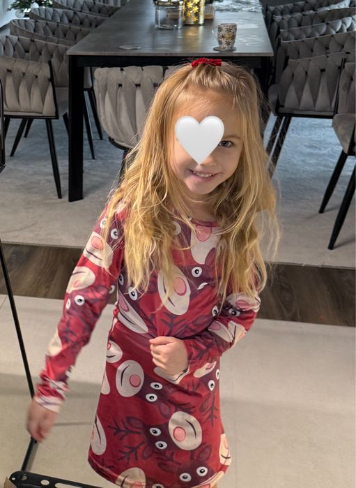 Świąteczna Sukienka 4 latka