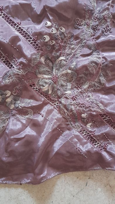 Conjunto de saree com 4 peças