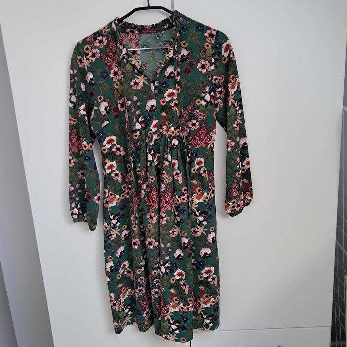 Piekna sukienka ciążowa wizytowa xs happymum