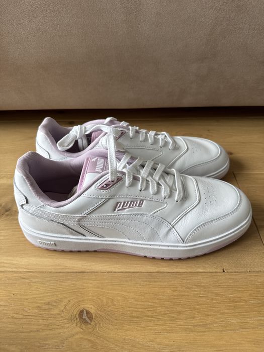Adidasy Puma  Doublecourt  White/Grape  rozmiar 46