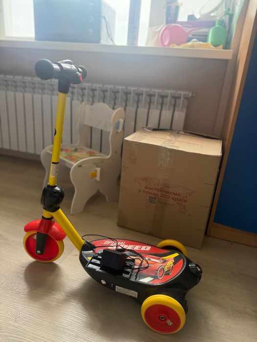 Детский электро самокат