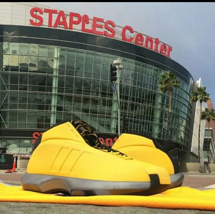 Кроссовки Adidas Crazy 1 "Sunshine" Lakers