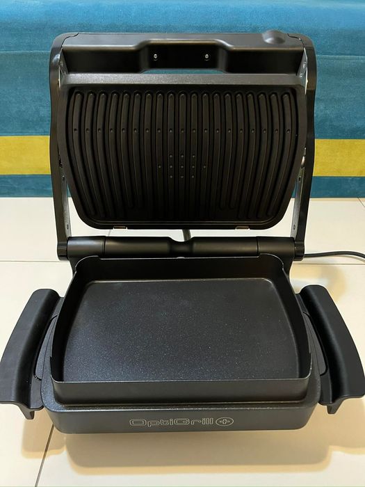 Контактний електричний гриль Tefal GC714834 + противень для запікання