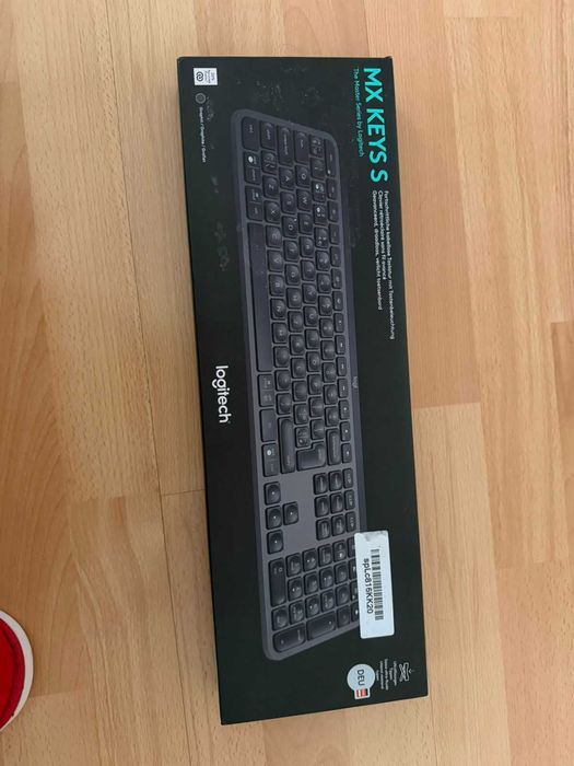 Logitech MX Keys S Plus - Grafitowy, QWERTZ układ niemiecki