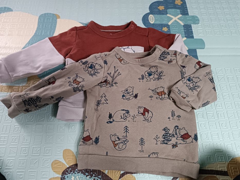 Bluzy Kubuś Puchatek C&A 80
